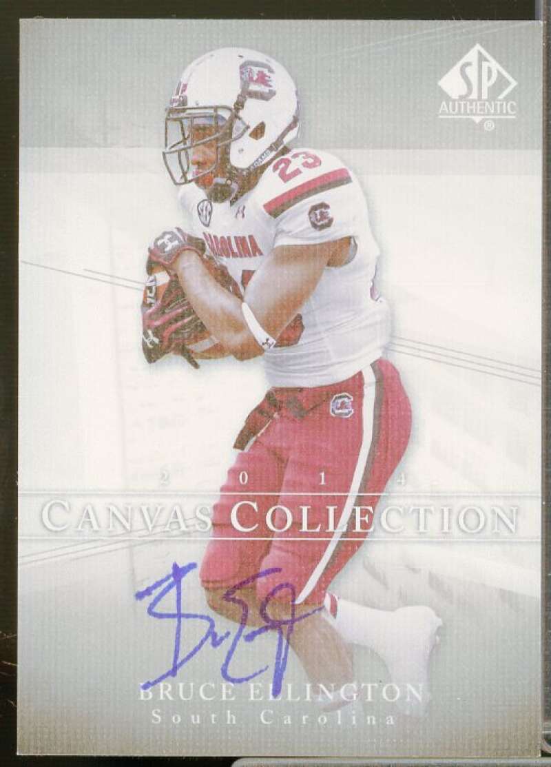 Bruce Ellington C Rookie Card 2014 SP Authentic Canvas Autographs #C11  Image 1