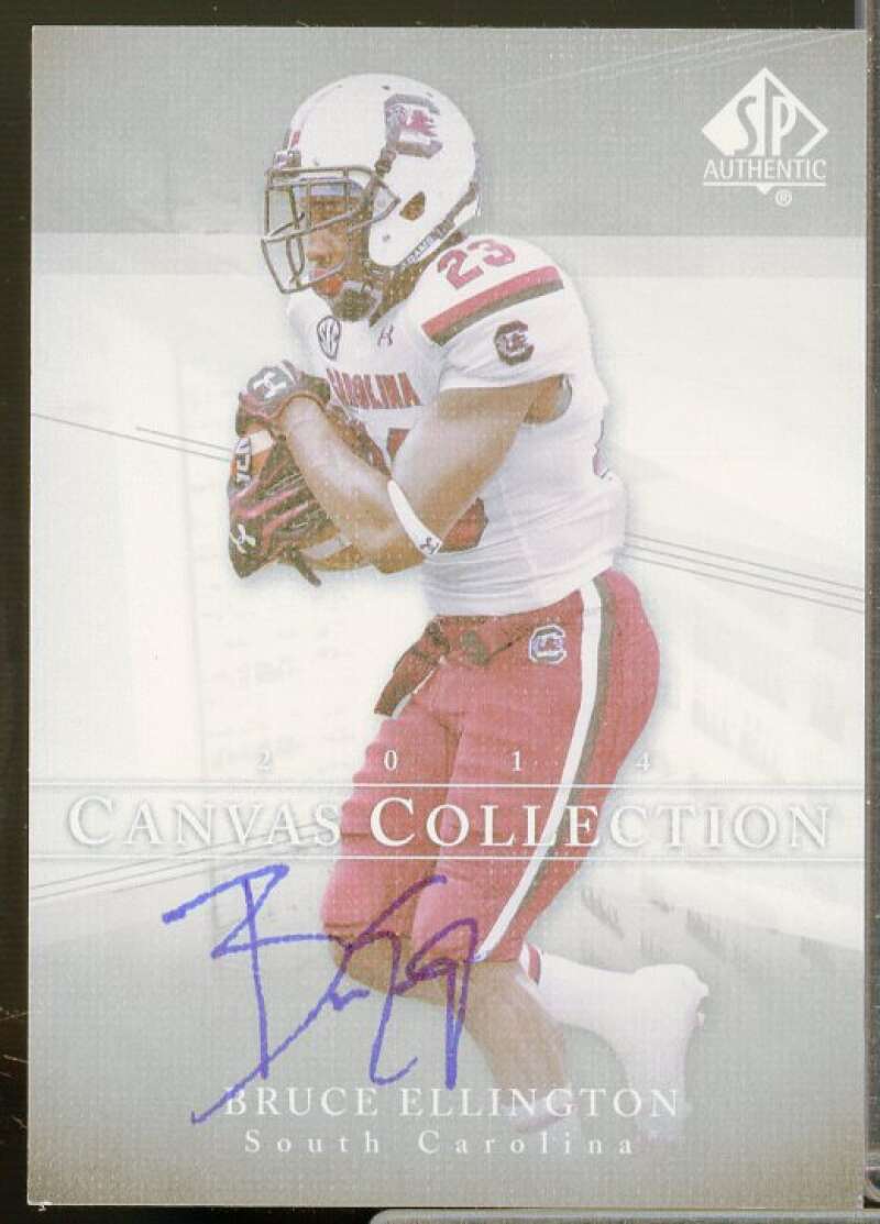 Bruce Ellington C Rookie Card 2014 SP Authentic Canvas Autographs #C11  Image 1