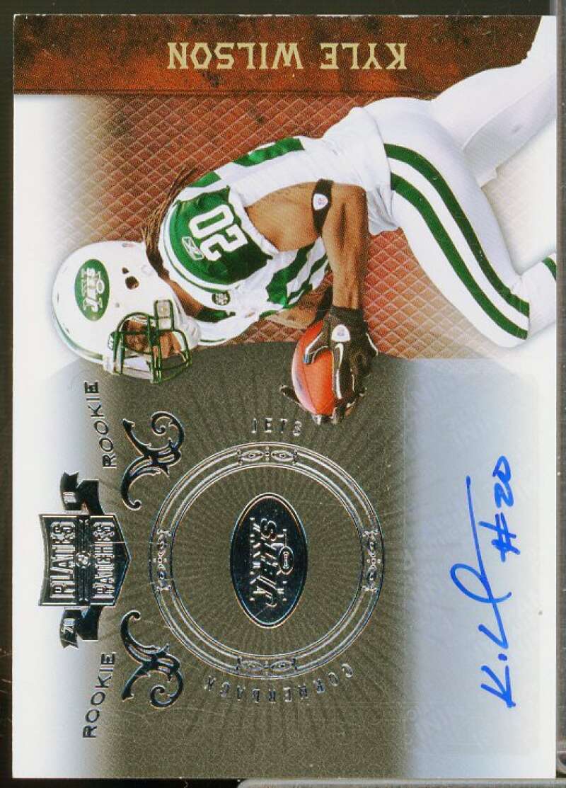 Kyle Wilson Rookie Card 2010 Panini Plates and Patches Signatures Silver #164  Image 1