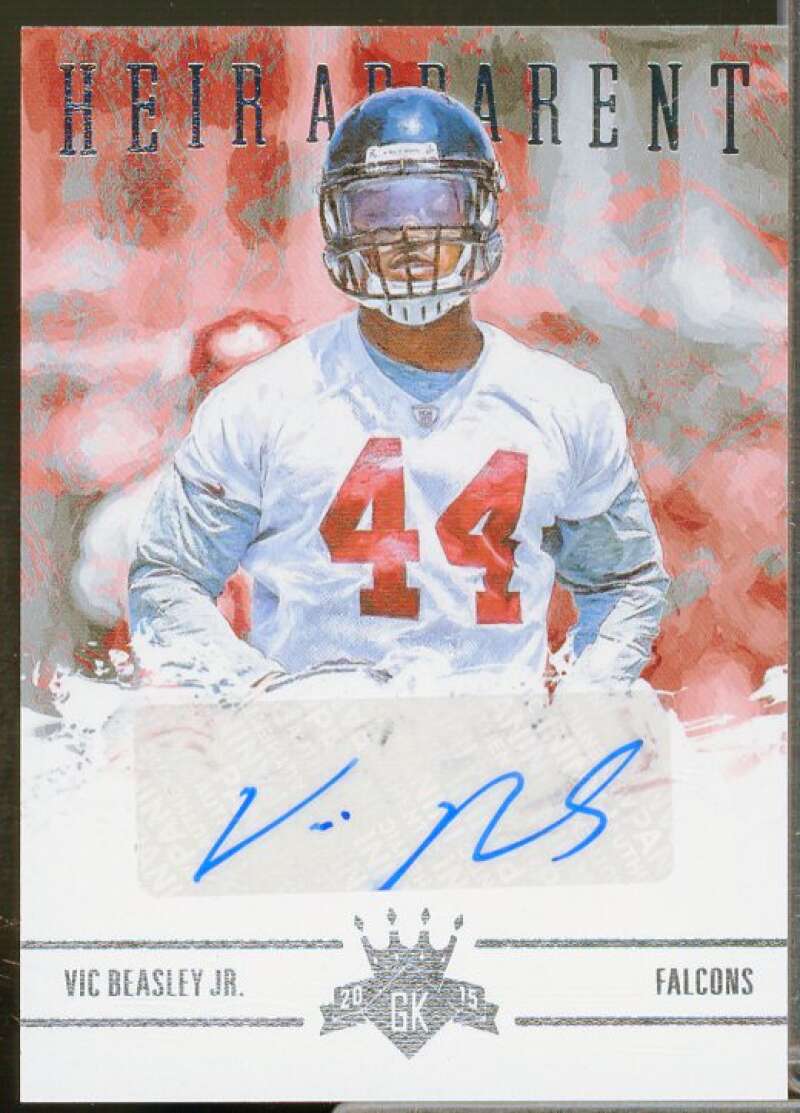 Vic Beasley Jr./99 Rookie 2015 Gridiron Kings Heir Apparent Autographs #HAVB  Image 1