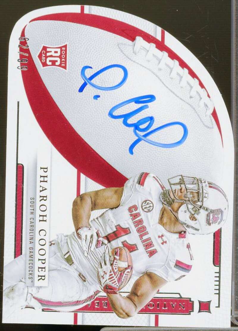 Pharoh Cooper 2016 Panini National Treasures Collegiate Die Cut Signatures #15  Image 1