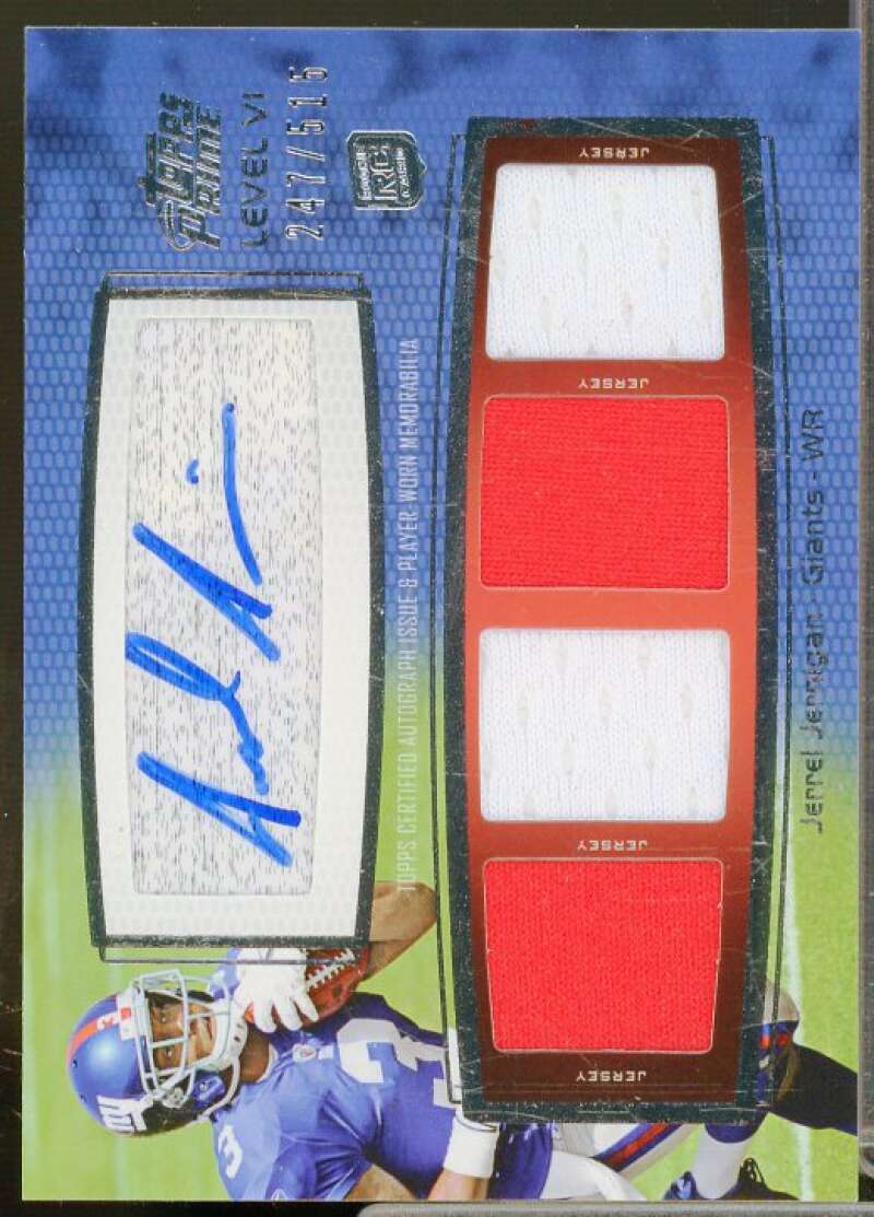 Jerrel Jernigan/515 Rookie 2011 Topps Prime Autographed Relics Level 6 #PVIJJE  Image 1