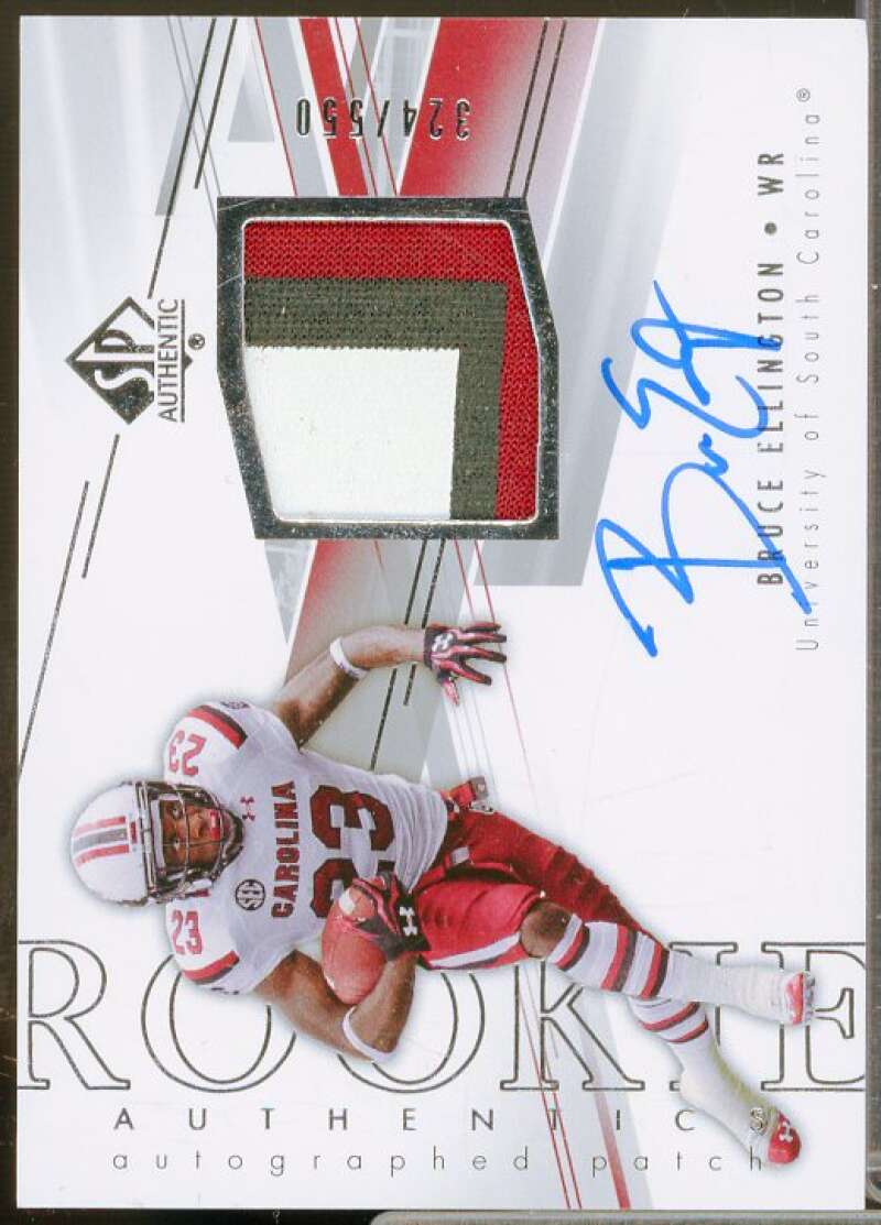 Bruce Ellington JSY AU/550 Rookie Card 2014 SP Authentic #224  Image 1