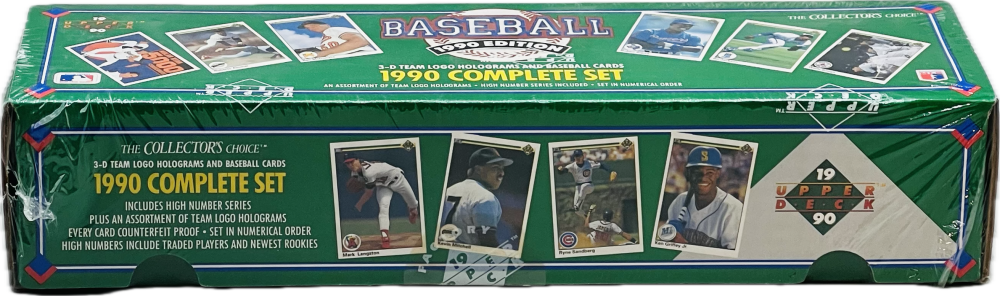 1990 Upper Deck Baseball Factory Set Image 2