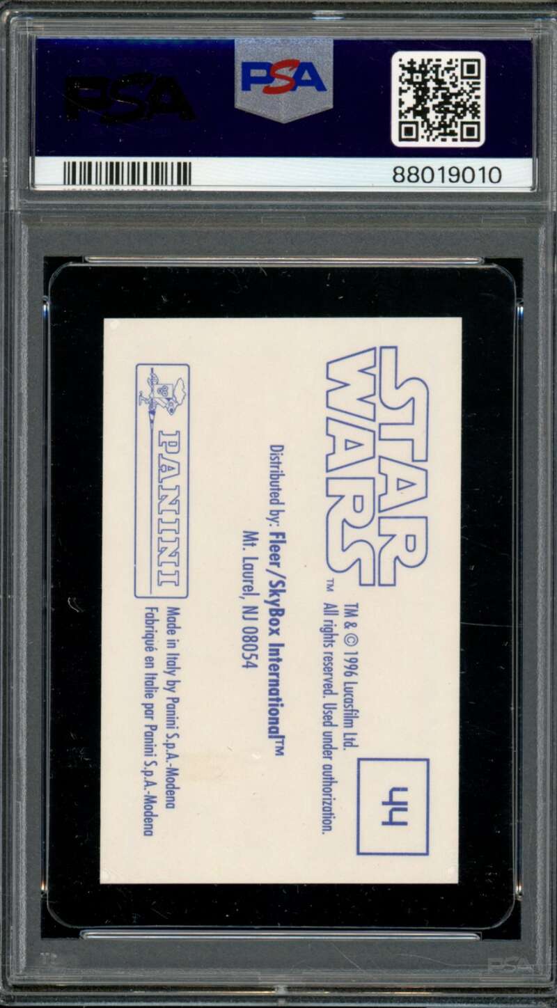 Ramp To Cloud City Card 1996 Skybox Star Wars #44 PSA 6 Image 2