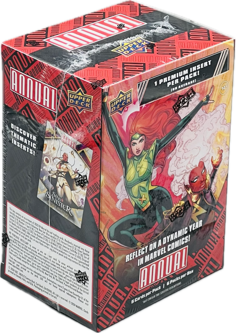 2023-24 Upper Deck Marvel Annual 6-Pack Blaster Box  Image 2