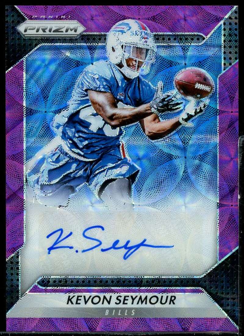 Kevon Seymour Rookie 2016 Panini Prizm Rookie Autographs Prizms Purple Scope #42  Image 1