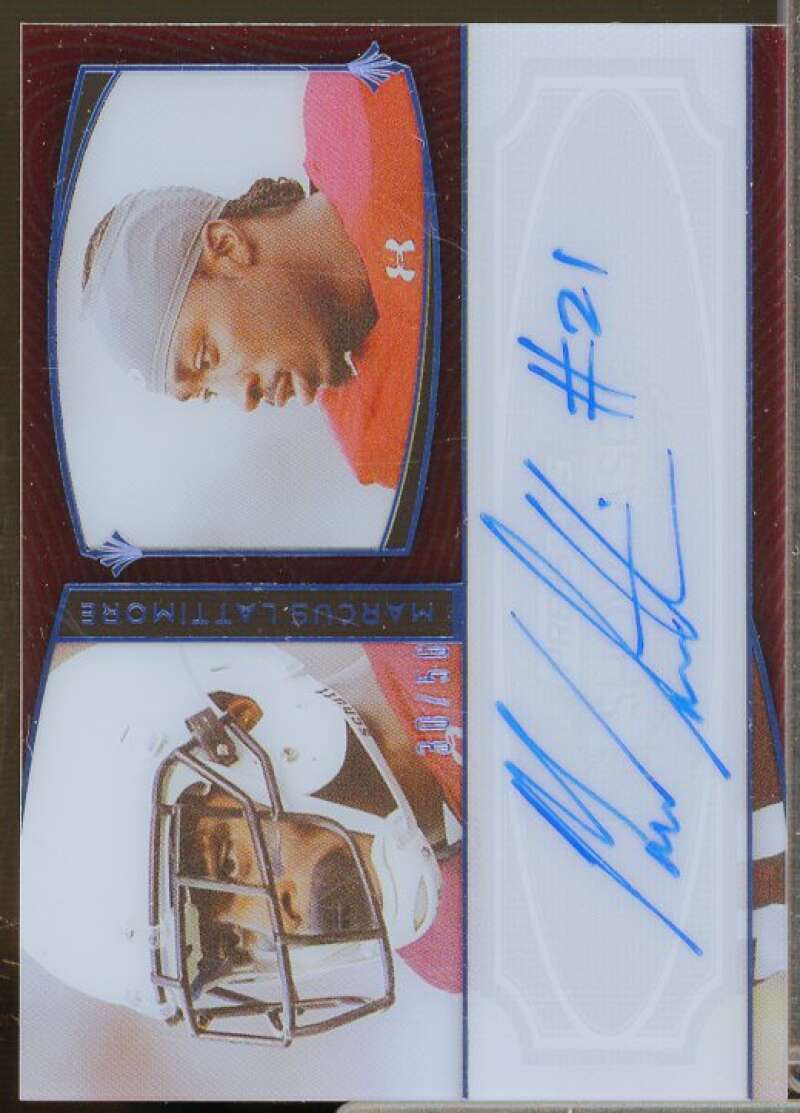 Marcus Lattimore/50 Rookie Card 2013 Press Pass Autographs Blue #ML  Image 1