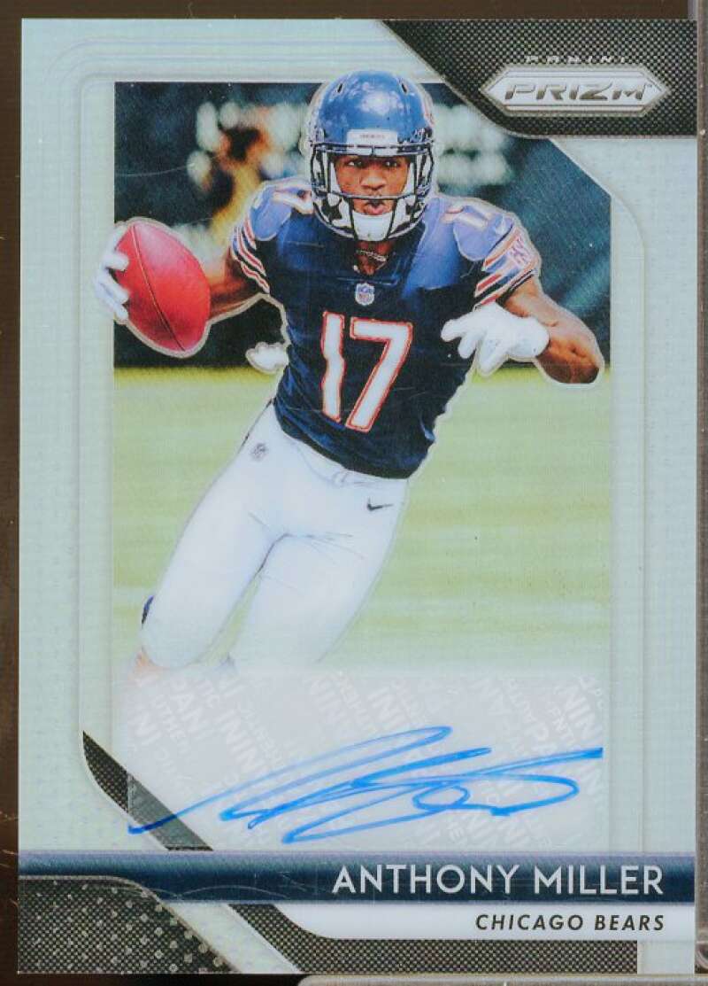 Anthony Miller Rookie Card 2018 Panini Prizm Rookie Autographs Prizms #20  Image 1