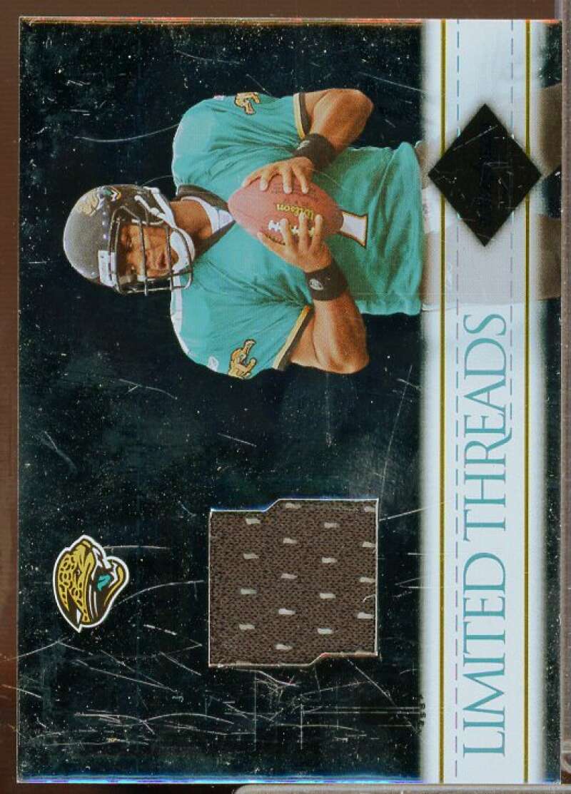 Byron Leftwich/75 Card 2004 Leaf Limited Threads #LT15  Image 1