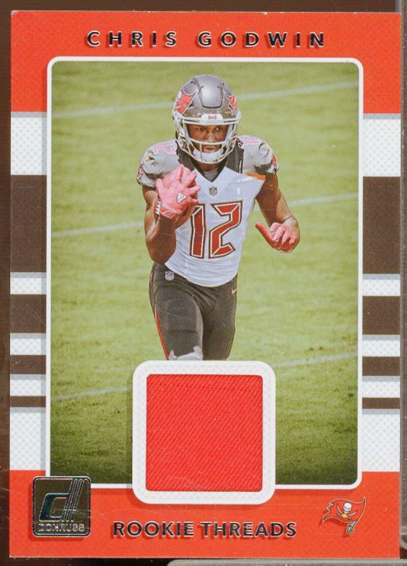 Chris Godwin Rookie Card 2017 Donruss Optic Rookie Threads #22  Image 1