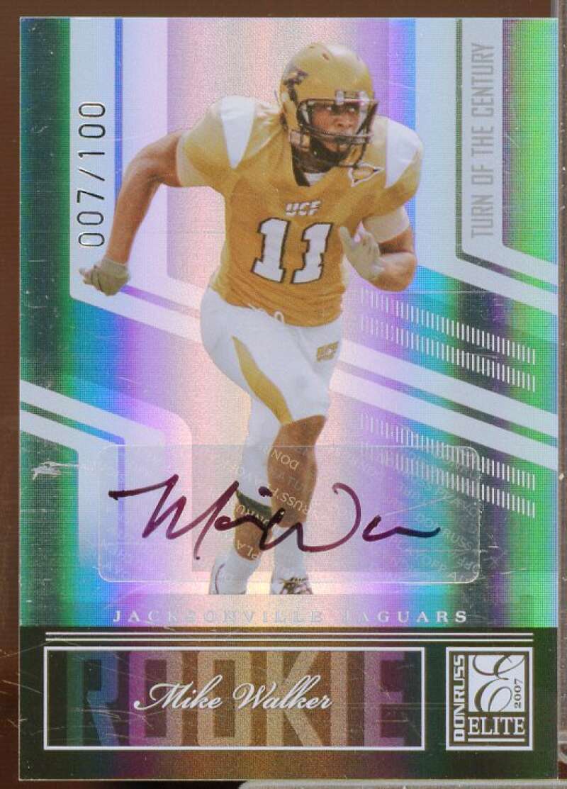 Mike Walker 2011 Donruss Elite Extra Edition Prospect Signature Aspirations #179  Image 1