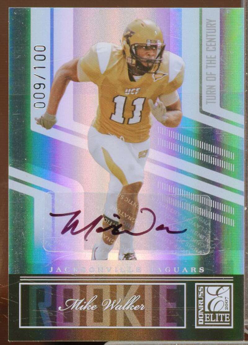 Mike Walker 2011 Donruss Elite Extra Edition Prospect Signature Aspirations #179  Image 1