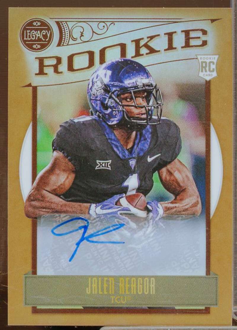 Jalen Reagor Rookie 2020 Panini Legacy Rookies Premium Penmanship Bronze #172  Image 1