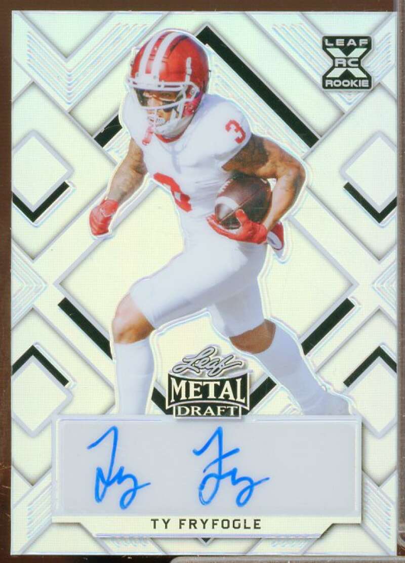 Ty Fryfogle Rookie Card 2022 Leaf Metal Draft #BATF2  Image 1