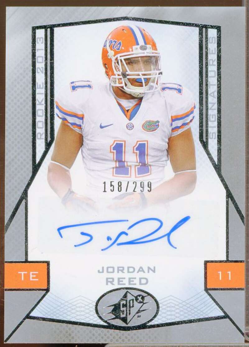 Jordan Reed AU Rookie Card 2013 SPx #99  Image 1