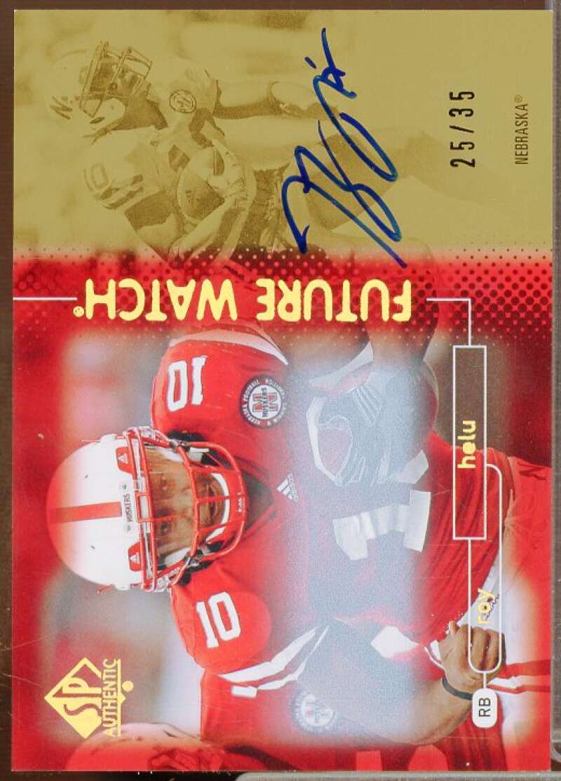 Roy Helu FW/35 Rookie Card 2011 SP Authentic Autographs Gold #141  Image 1