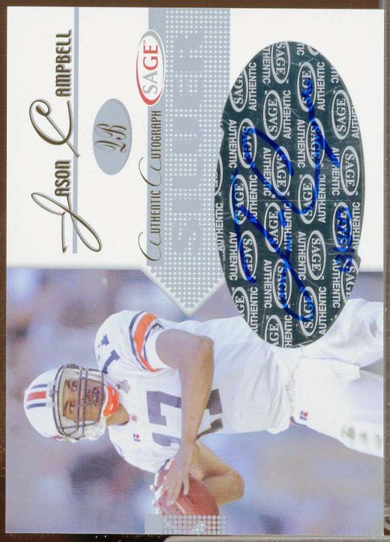 Jason Campbell/300 Rookie Card 2005 SAGE Autographs Silver #A8  Image 1