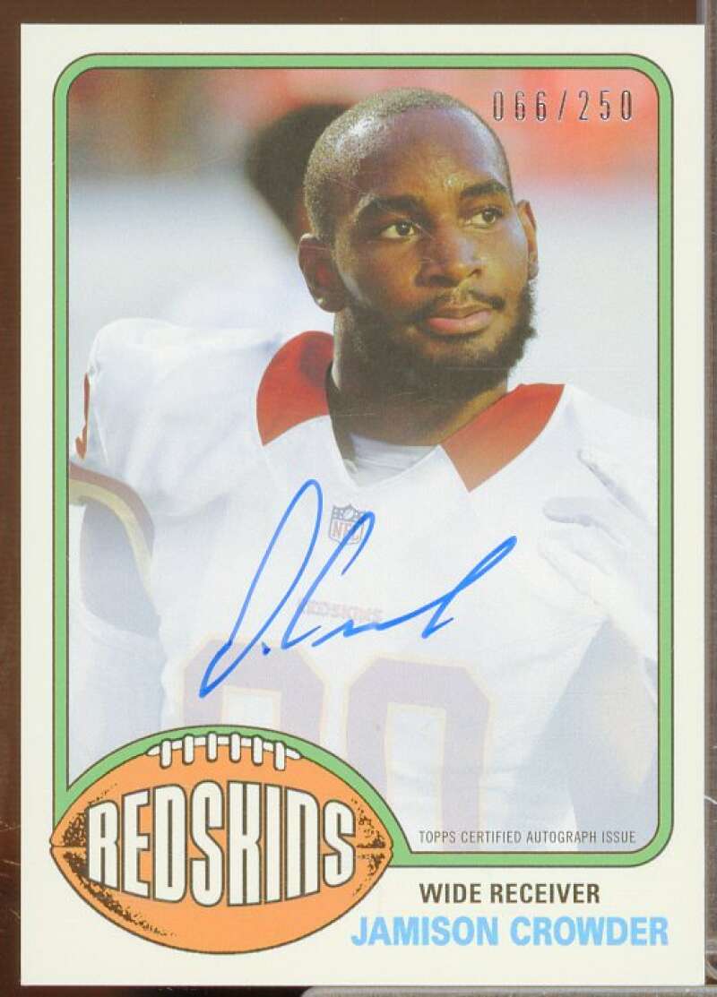 Jamison Crowder/250 Rookie Card 2015 Topps '76 Autographs #76AJC  Image 1