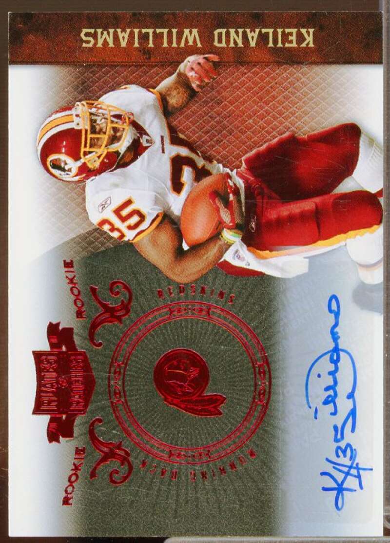 Keiland Williams AU/249 Rookie Card 2010 Panini Plates and Patches #159  Image 1