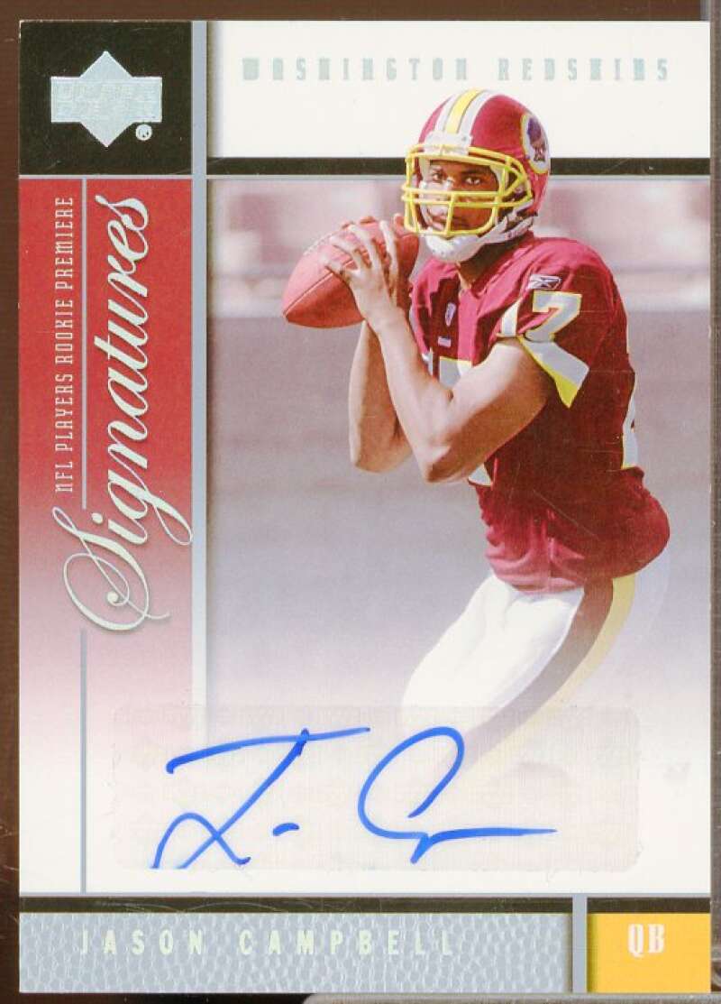 Jason Campbell Rookie Card 2005 Upper Deck Rookie Premiere Autographs #RSJC  Image 1