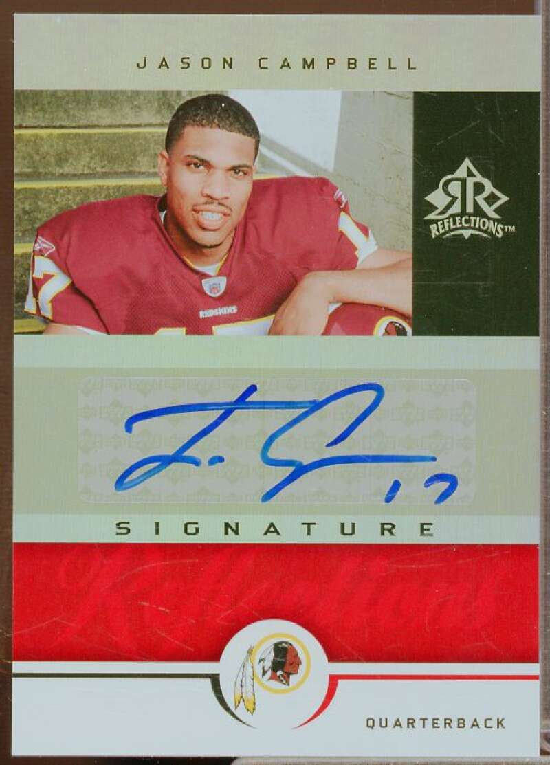 Jason Campbell Rookie Card 2005 Reflections Signature Reflections Red #SRJC  Image 1