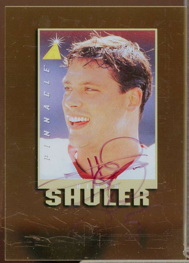 Heath Shuler/1865 Rookie Card 1997 Pinnacle Inscriptions Autographs #27  Image 1