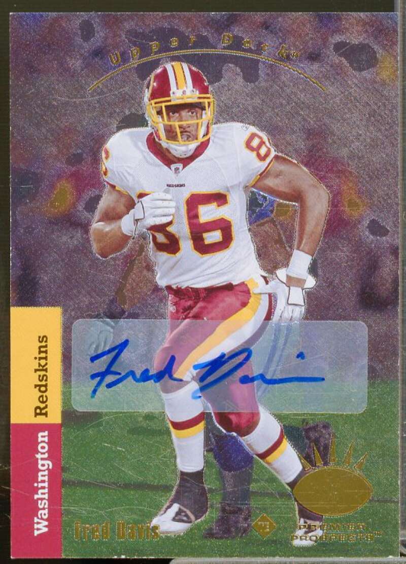 Fred Davis 93 Rookie Card 2008 SP Rookie Edition Autographs #170  Image 1