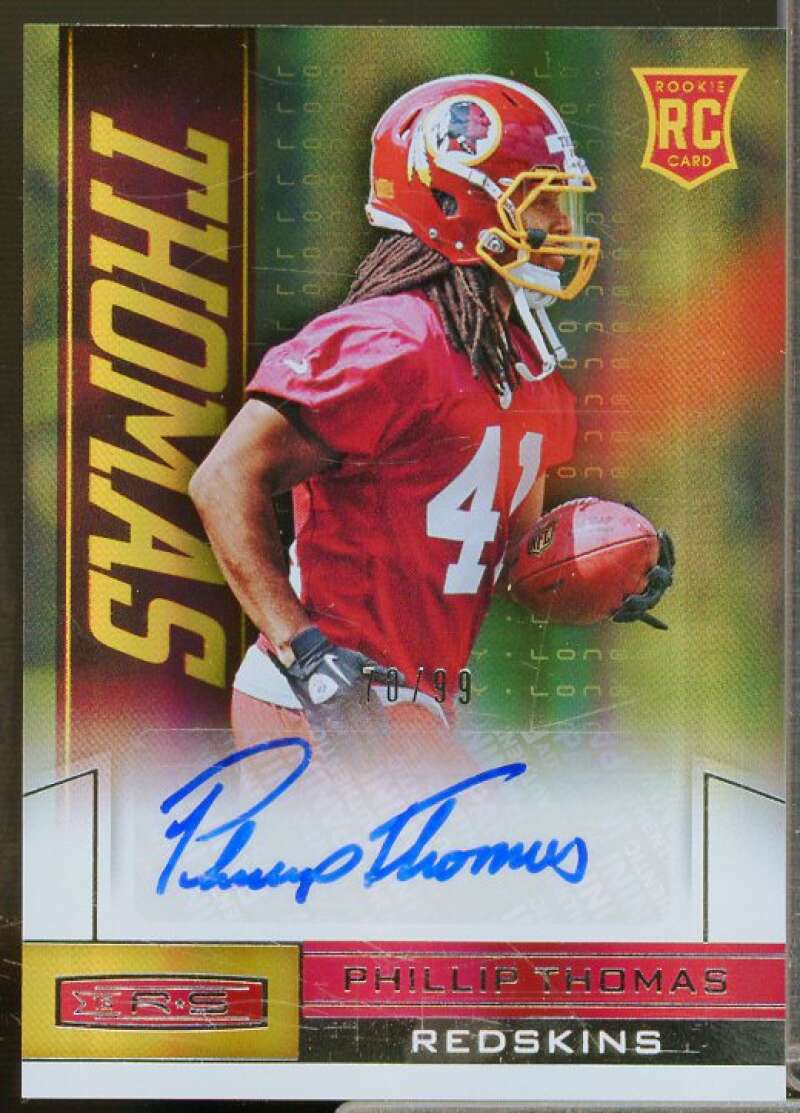 Phillip Thomas 2013 Rookies and Stars Rookie Autographs Longevity Holofoil #173  Image 1