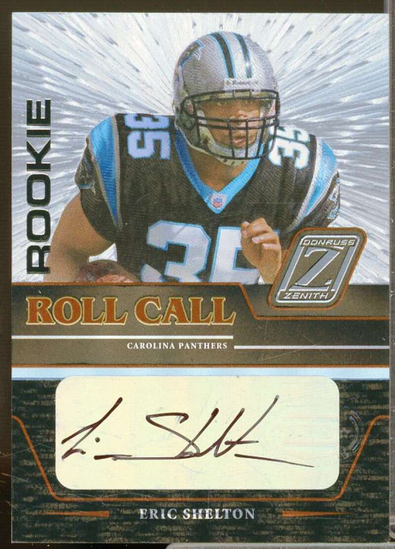 Eric Shelton/250 Rookie Card 2005 Zenith Rookie Roll Call Autographs #RC11  Image 1