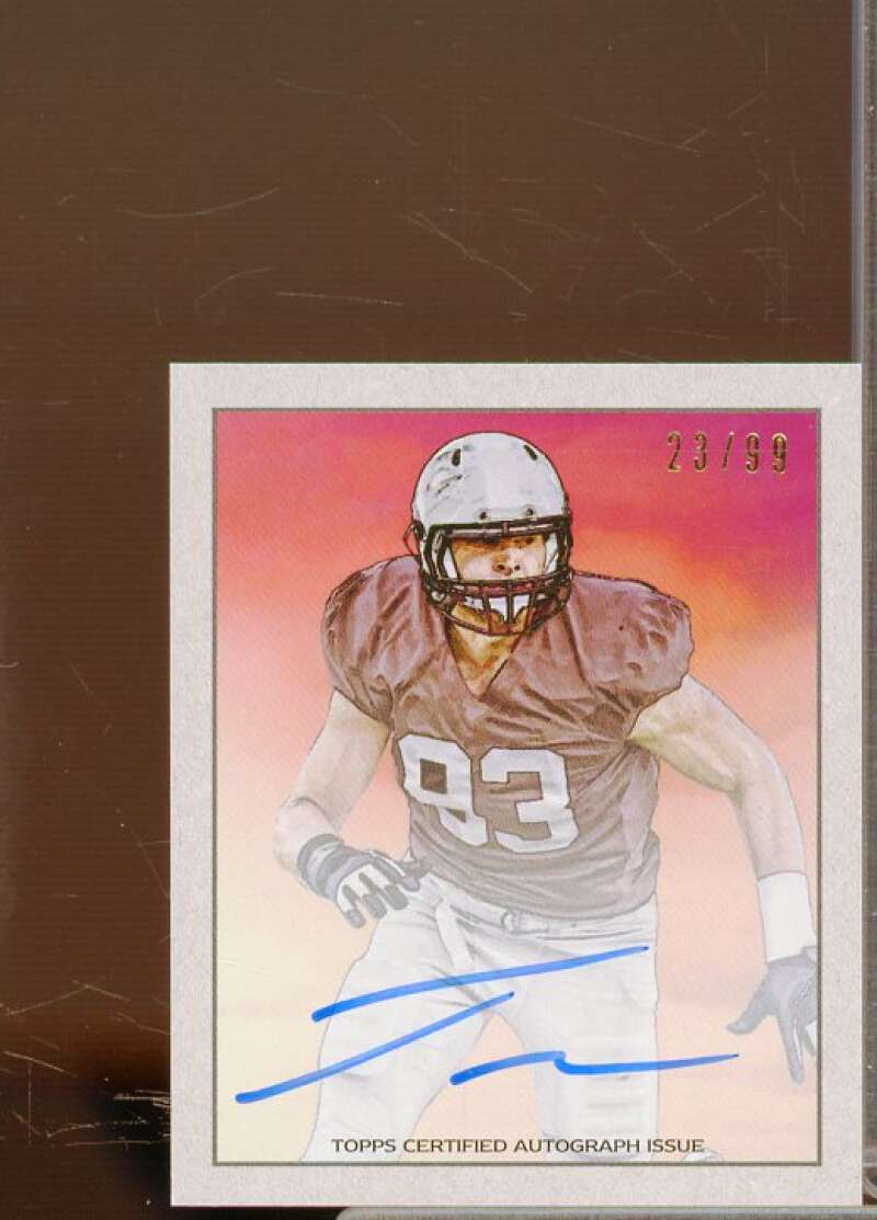 Trent Murphy Rookie Card 2014 Bowman '50 Bowman Mini Autographs #3  Image 1