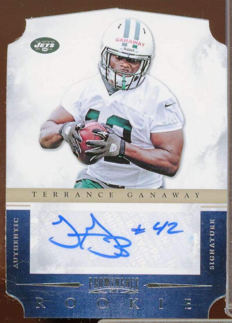 Terrance Ganaway AU/199 Rookie Card 2012 Panini Prominence #205  Image 1