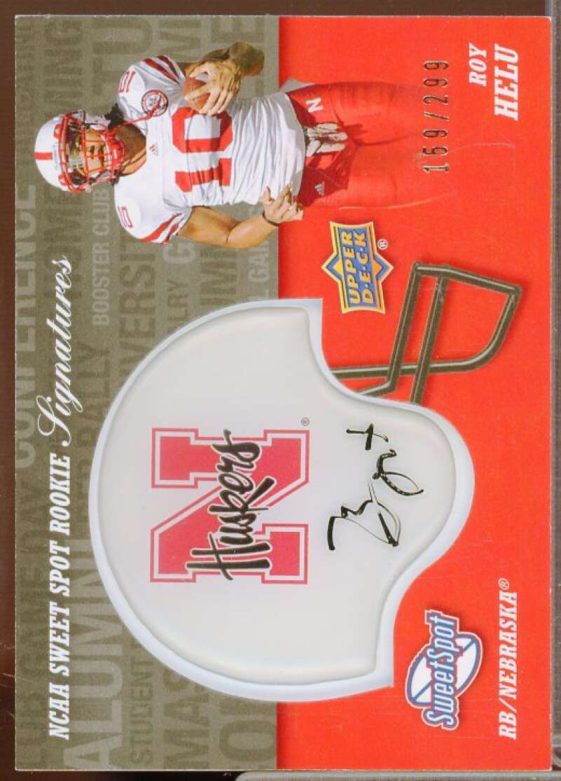 Roy Helu/299 Rookie Card 2011 Sweet Spot Rookie Signatures Variations #RSHE  Image 1