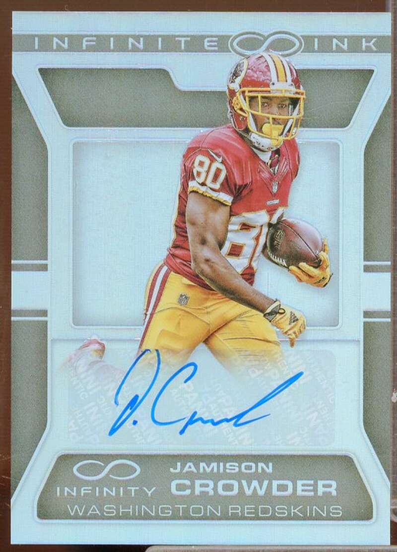 Jamison Crowder/388 Rookie Card 2016 Panini Infinity Infinite Ink #16  Image 1