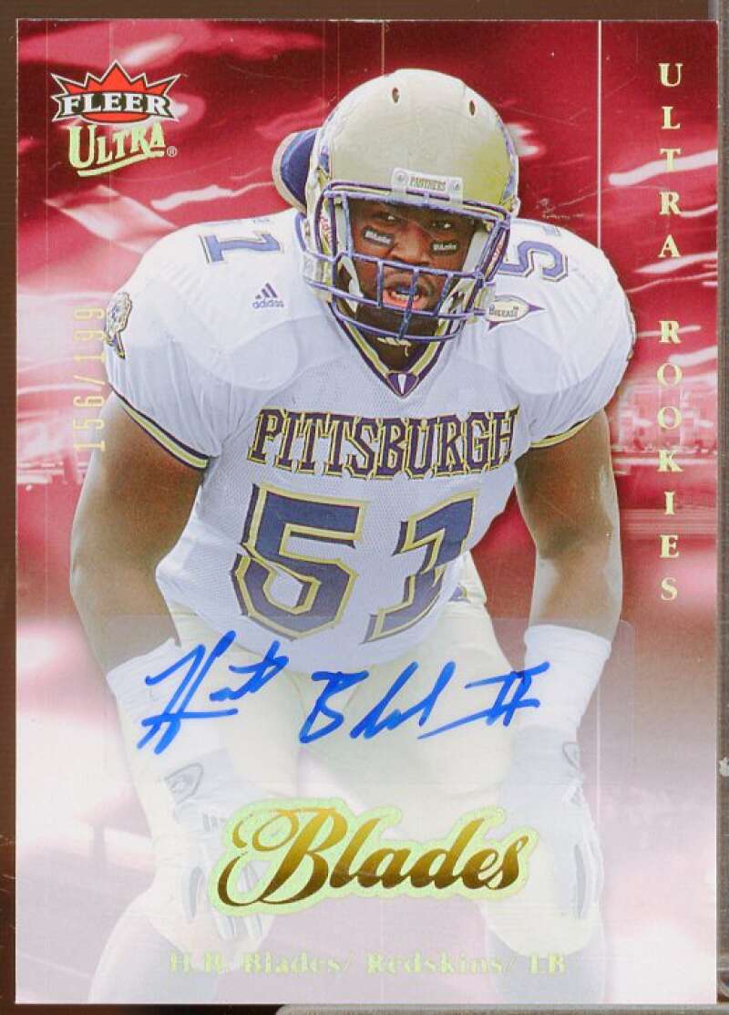 H.B. Blades Rookie Card 2007 Ultra Rookie Autographs #234  Image 1