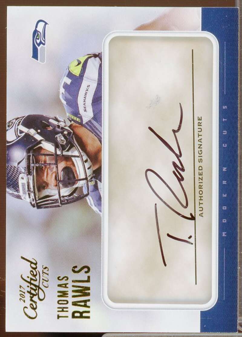 Thomas Rawls/99 Rookie Card 2017 Certified Cuts Modern Cuts #8  Image 1