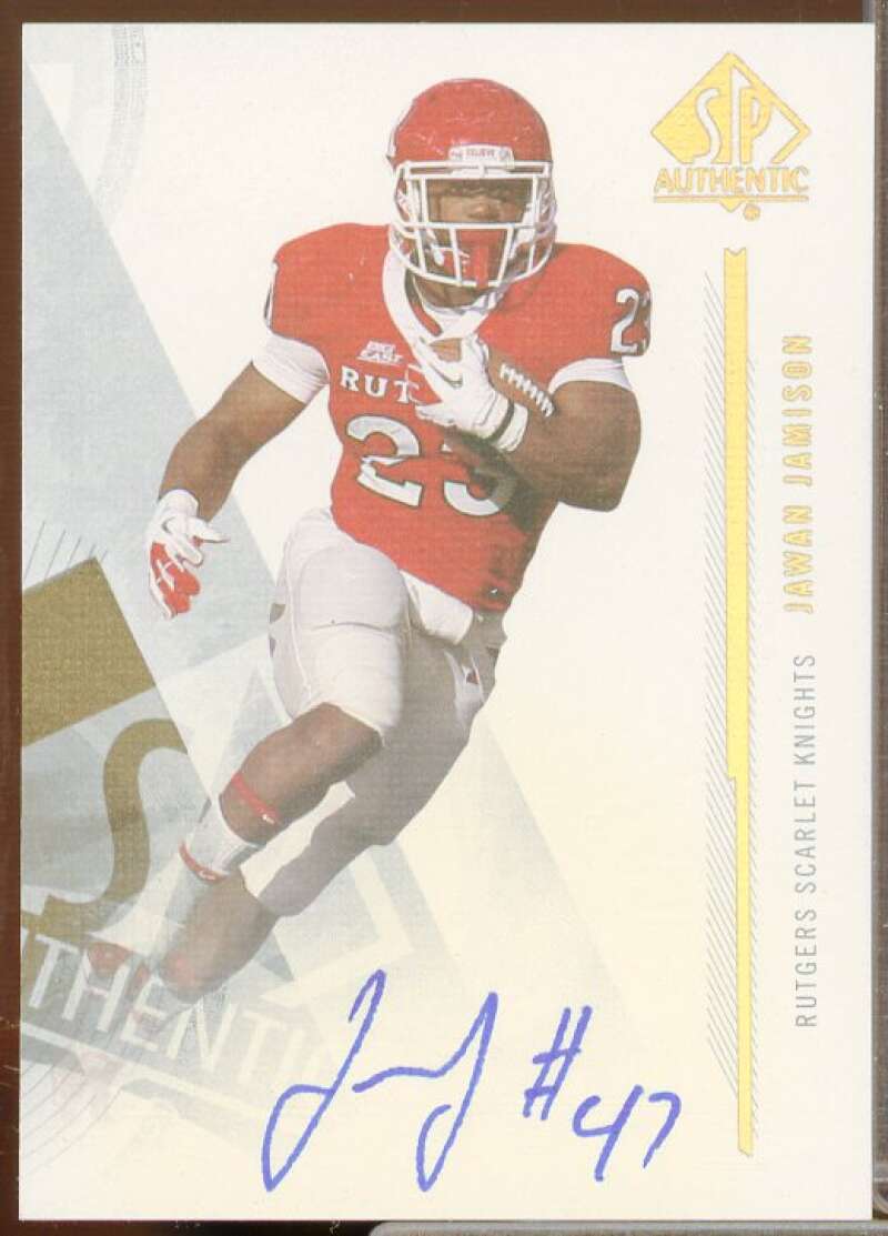 Jawan Jamison Rookie Card 2013 SP Authentic Canvas Autographs #CC20  Image 1