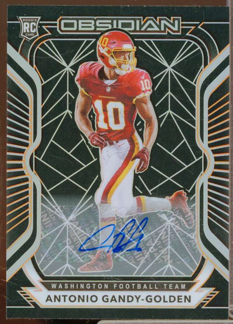 Antonio Gandy-Golden Rookie 2020 Obsidian Rookie Auto Electric Etch Orange #140  Image 1