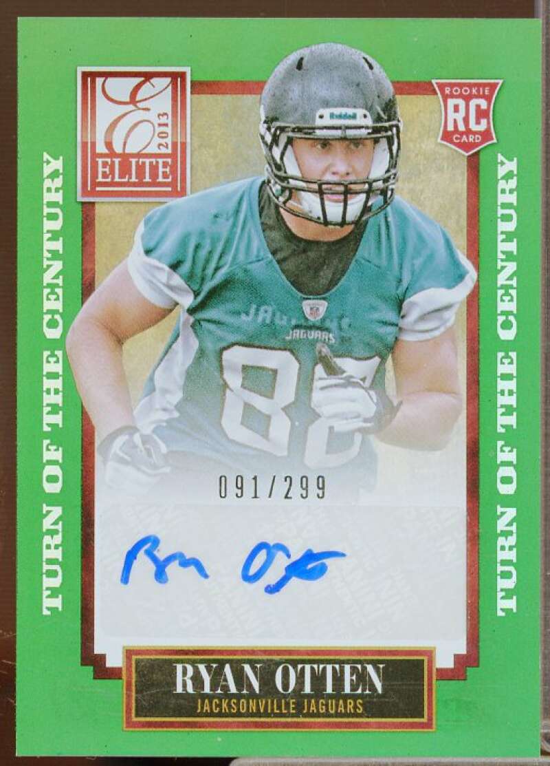 Ryan Otten/299 Rookie Card 2013 Elite Turn of the Century Autographs #182  Image 1