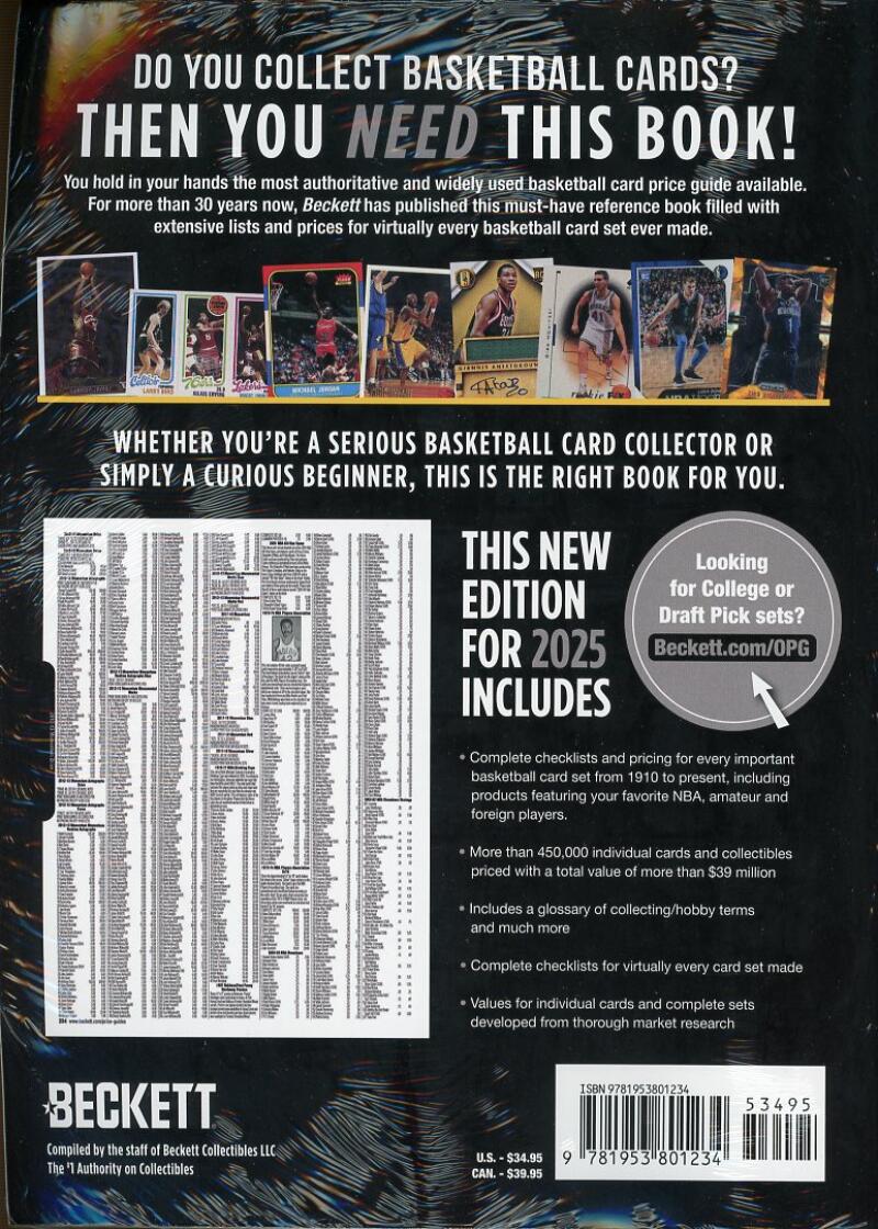 2024 Beckett Basketball Annual Card Price Guide 32nd Edition Spurs Victor Wembanyama Image 2