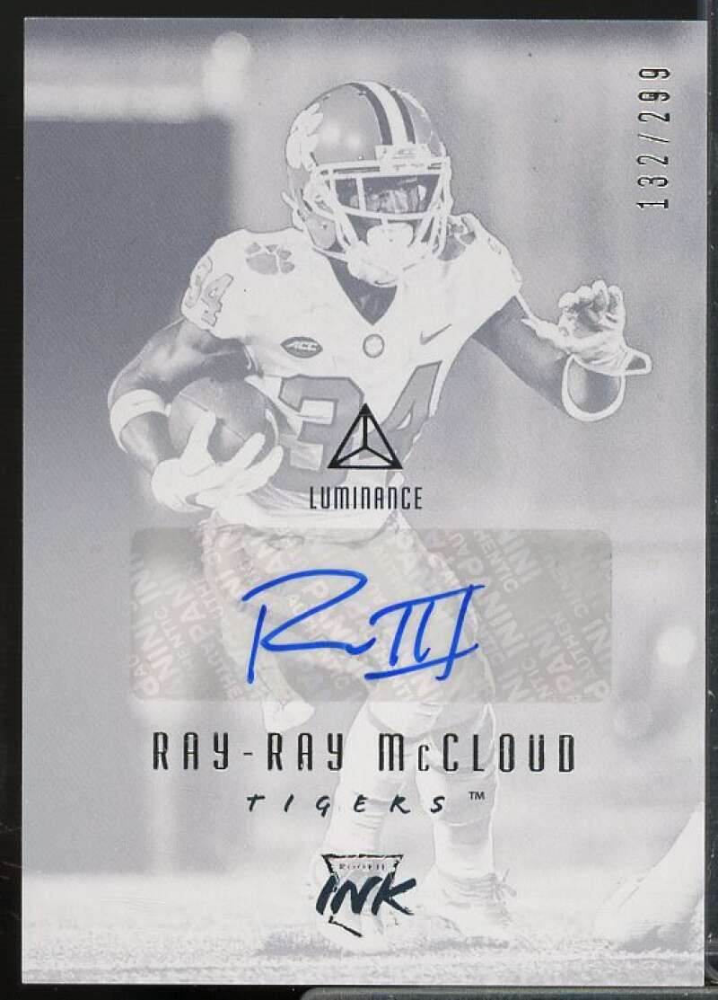 Ray-Ray McCloud/299 Rookie Card 2018 Panini Luminance Rookie Ink #81  Image 1