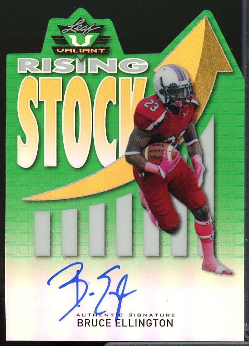 Bruce Ellington Rookie Card 2014 Leaf Valiant Draft Rising Stock #RSBE1  Image 1