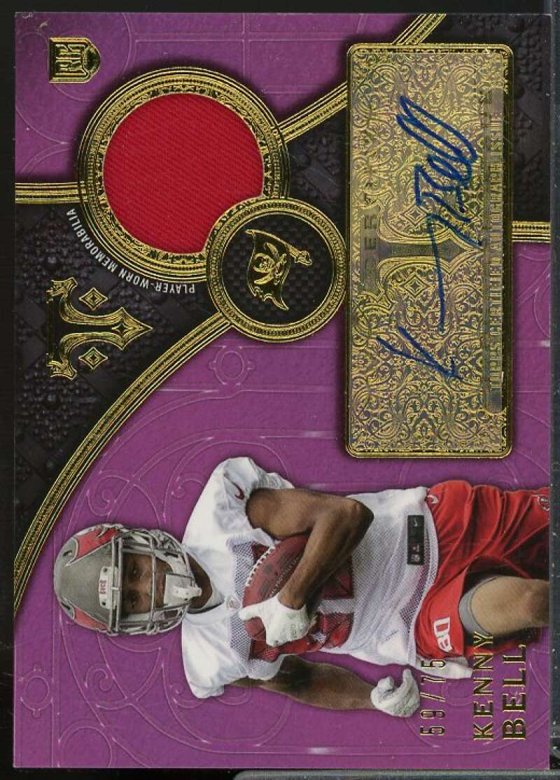 Kenny Bell 2015 Topps Triple Threads Rookie Autograph Relics Purple #TTRARKB  Image 1