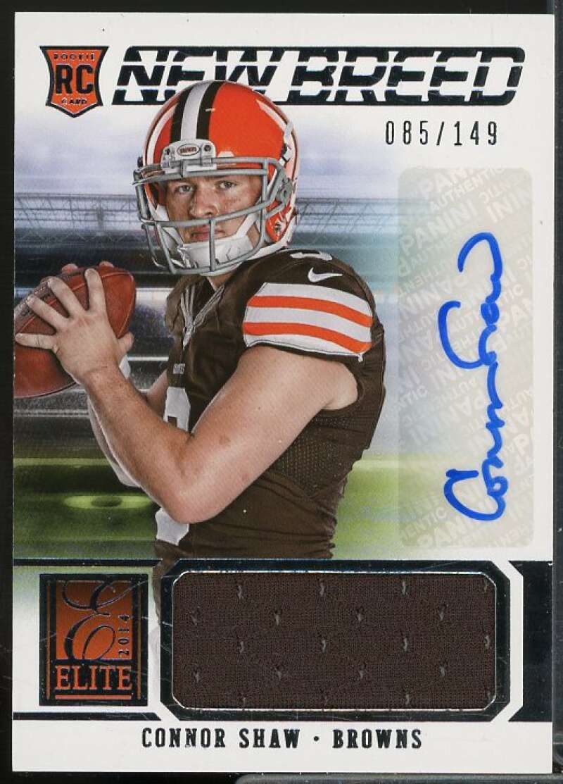 Connor Shaw/149 Rookie Card 2014 Elite New Breed Jerseys Autographs #14  Image 1