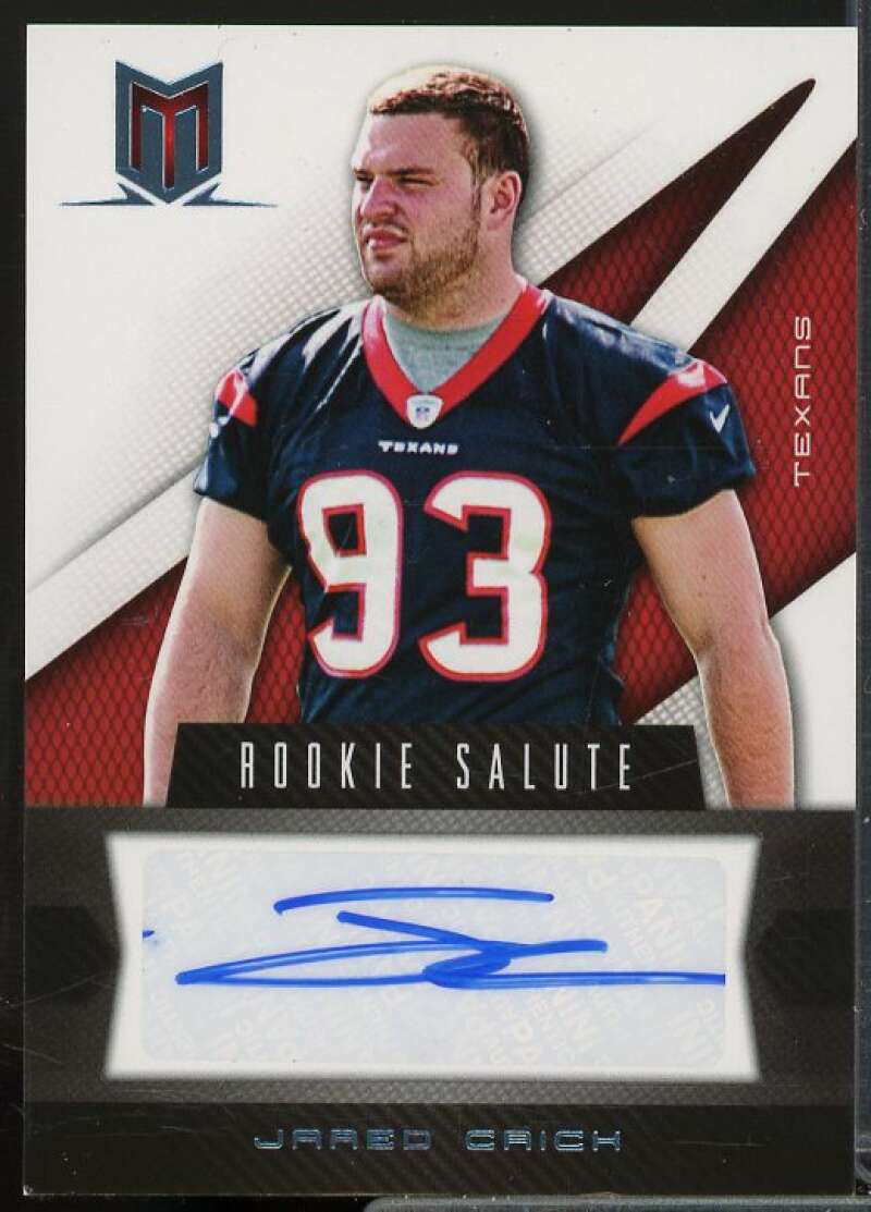 Jared Crick/99 Rookie Card 2012 Momentum Rookie Salute Signatures #40  Image 1