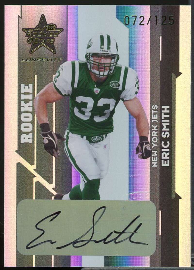 Eric Smith/125 2006 Leaf Rookies Stars Longevity Target Rookie Autographs #181  Image 1