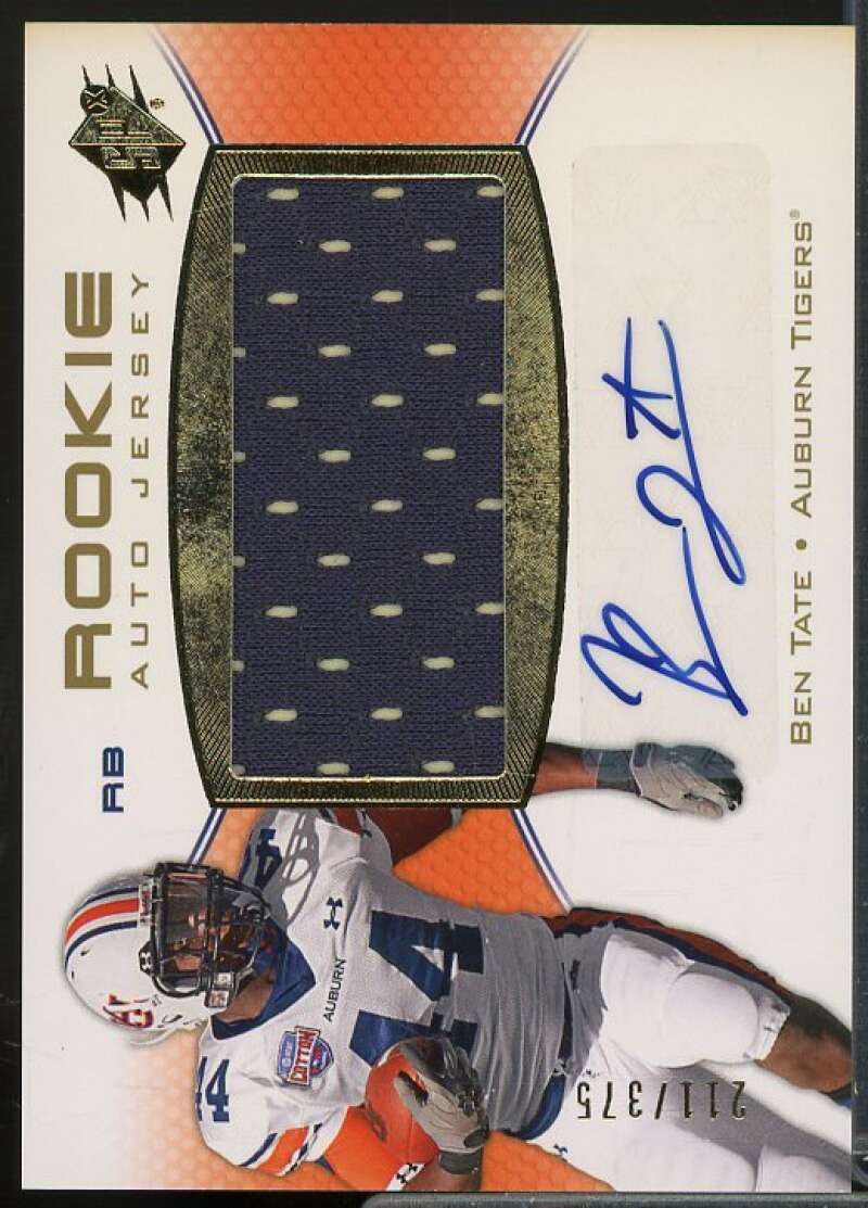 Ben Tate JSY AU Rookie Card 2010 SPx #119  Image 1