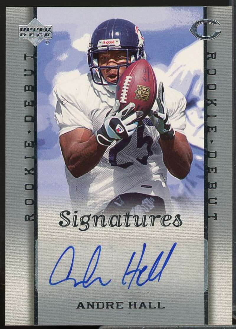 Andre Hall AU Rookie Card 2006 Upper Deck Rookie Debut #256  Image 1