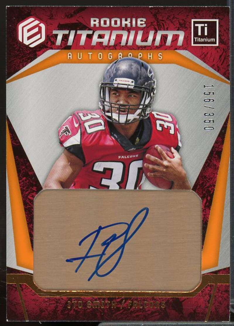 Ito Smith/350 Rookie 2018 Panini Elements Rookie Titanium Autographs Copper #28  Image 1