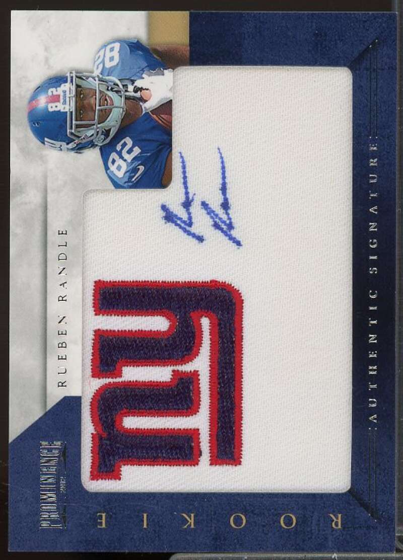 Rueben Randle/120 Rookie 2012 Panini Prominence Rookie Team Logo Autograph #222  Image 1